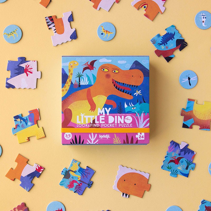 Pocket Puzzle - My Little Dino